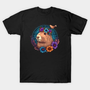 Capybara Hippie T-Shirt